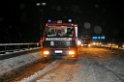 LKW Unfall auf A4 Rich Koeln im Kreuz Ost P02  